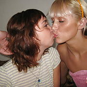 A couple of amateur girls get satisfaction together.